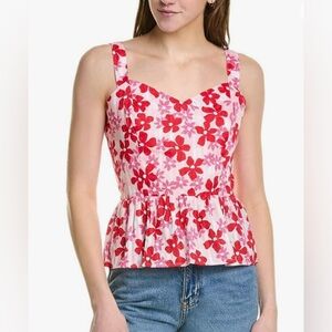 NWT Draper James Women’s Martie Tie Back Top